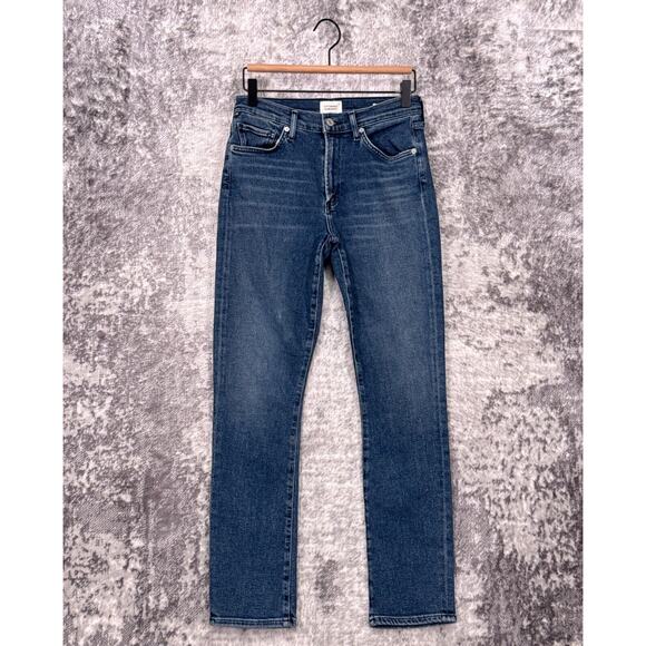 Citizens of Humanity Jeans 27 Womens Skyla Mid Rise Cigarette Denim - Picture 1 of 8